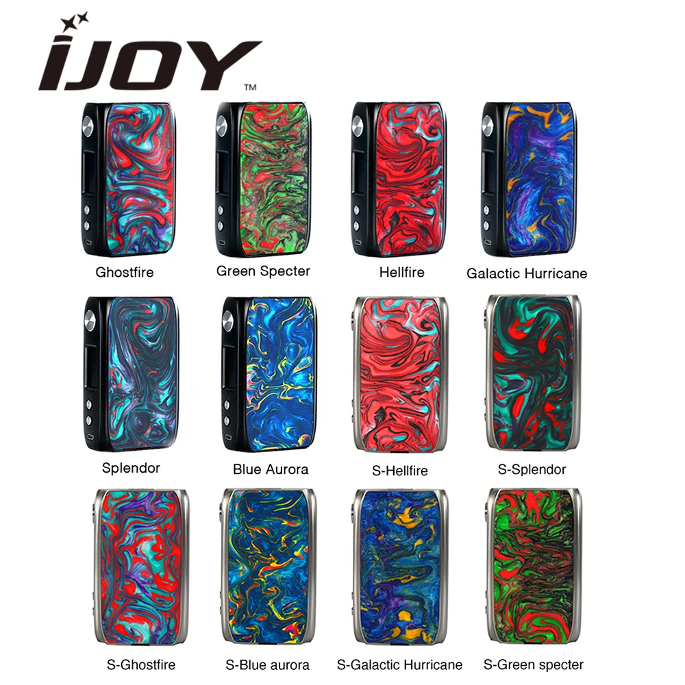 

Original ijoy Shogun Univ mod 180w Electronic Cigarette box mod for KATANA SUBOHM Tank vs DRAG 157W MOD