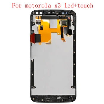 

JPFix For Motorola X Style XT1570 X3 XT1562 LCD Display Touch Screen Digitizer With Frame