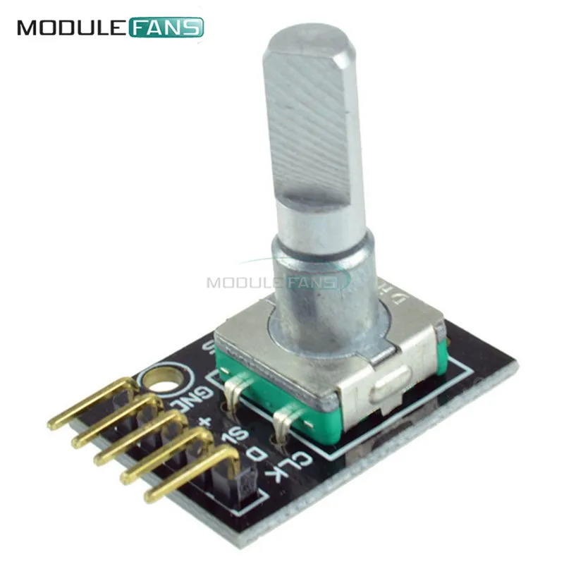 

5PCS 5P KY-040 360 Degrees Rotary Encoder Module Board For Arduino Compatible Brick Sensor Module Switch Development 5PIN 5 PIN