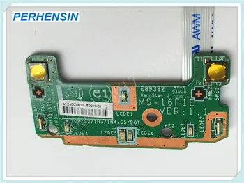 

GENUINE FOR MSI GT660R SERIES MS-16F1 15.6 Laptop Touchpad Bottons Board W Cable MS-16F1E 2