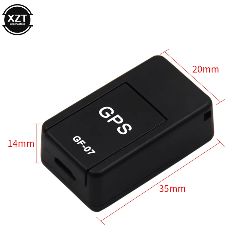 Mini GPS Tracker Car GPS Locator Tracker Anti-Lost Recording Tracking Device Voice Control Can Record Support Mini TF Card