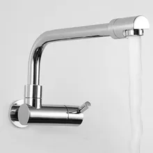 Латунный кран для холодной воды, настенный кран для раковины, квадратный кран для холодной воды SF419-1