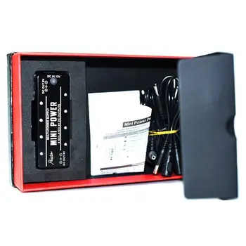 

New Rowin 8 Isolated 9V DC Outputs Mini Power Supply for Guitar Effects Pedal qiang