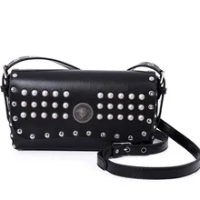 Женские сумки через плечо из натуральной кожи, сумки известных брендов с заклепками, высокое качество, модные сумки Bolsos Mac