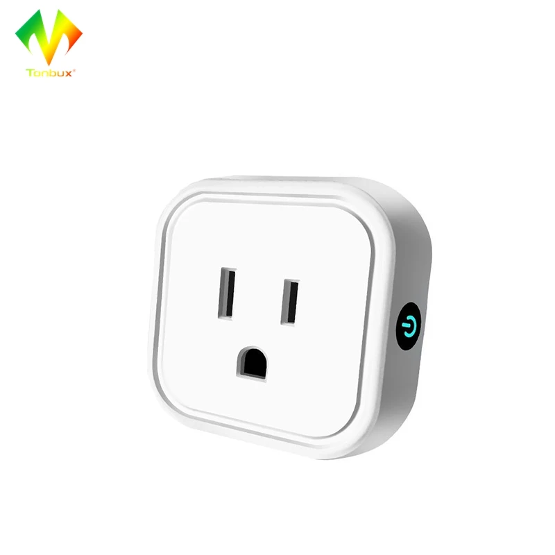 

Tonbux Wifi Smart Plug Mini Outlet Compatible with Alexa&Google Home,Wireless Timer Socket,Remote Control By Smart Phone(2 Pack)