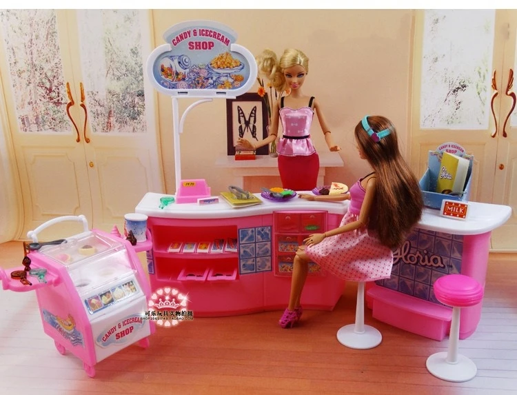 barbie restaurant playset