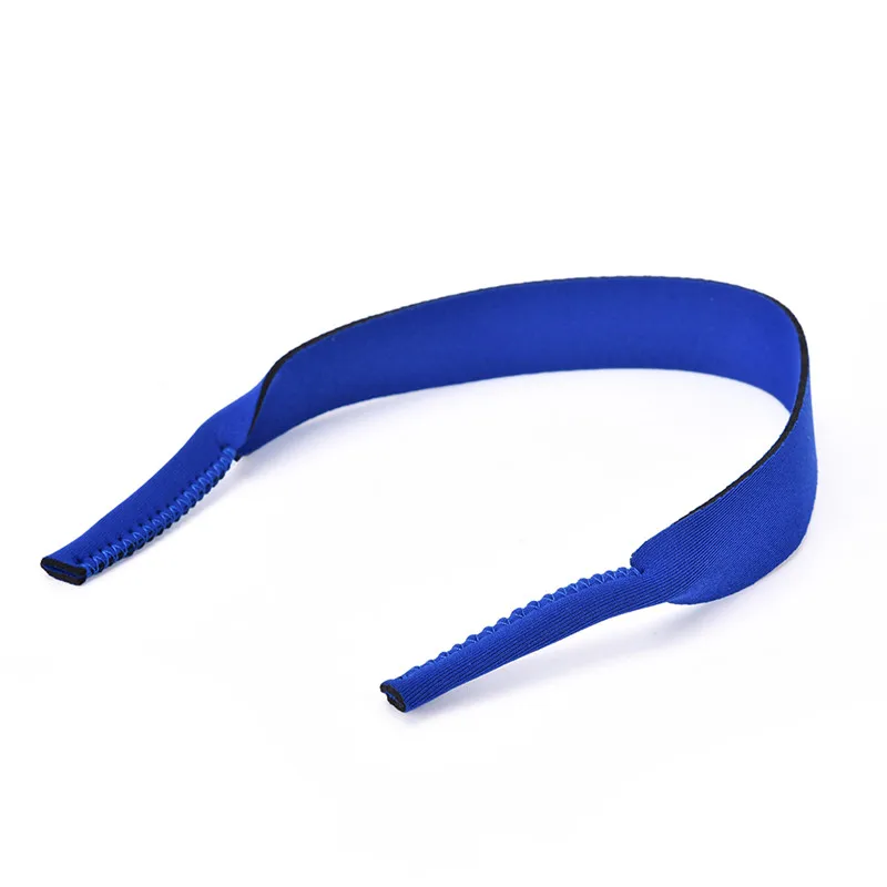 Ретро очки для очков неопреновые эластичные спортивные ремешок шнур держатель - Цвет: Blue