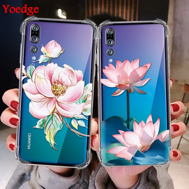 

Clear Airbag Silicone Case For Huawei P9 P10 Plus P20 P30 Mate 9 10 20 Lite Pro Y9 P Smart 2019 Nova 3 3i 4 Honor 8X 9 10 Cover