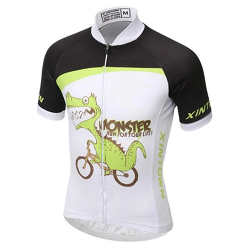 XINTOWN-Children-Cycling-Clothing-Boys-Girls-Bike-Jersey-Shorts-Sets-Team-Bicycle-ciclismo-Kids-mtb-Shirts (1)