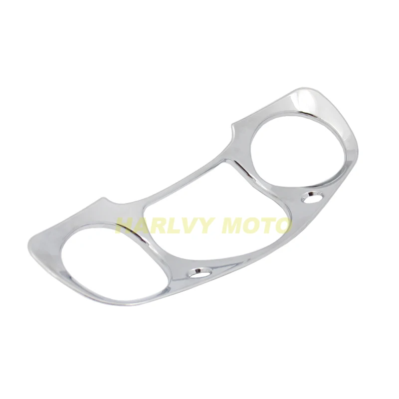 Chrome Motorcycle Speedometer Gauge Cover Moto Instrument decoration