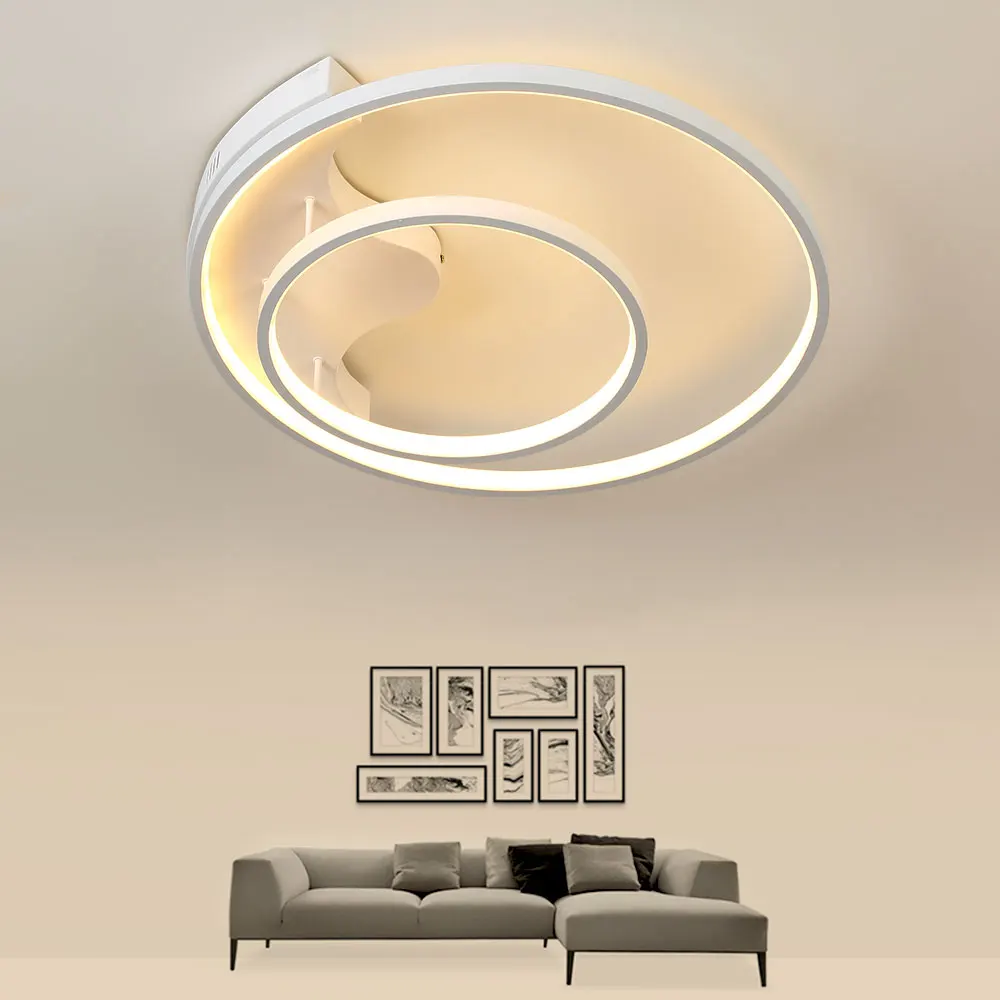 

Modern Led Ceiling Light with Remote Control Dimmable LED Ceiling Lamps Room Lamps Restaurant Bedroom Ceiling Light AC 110V-220V
