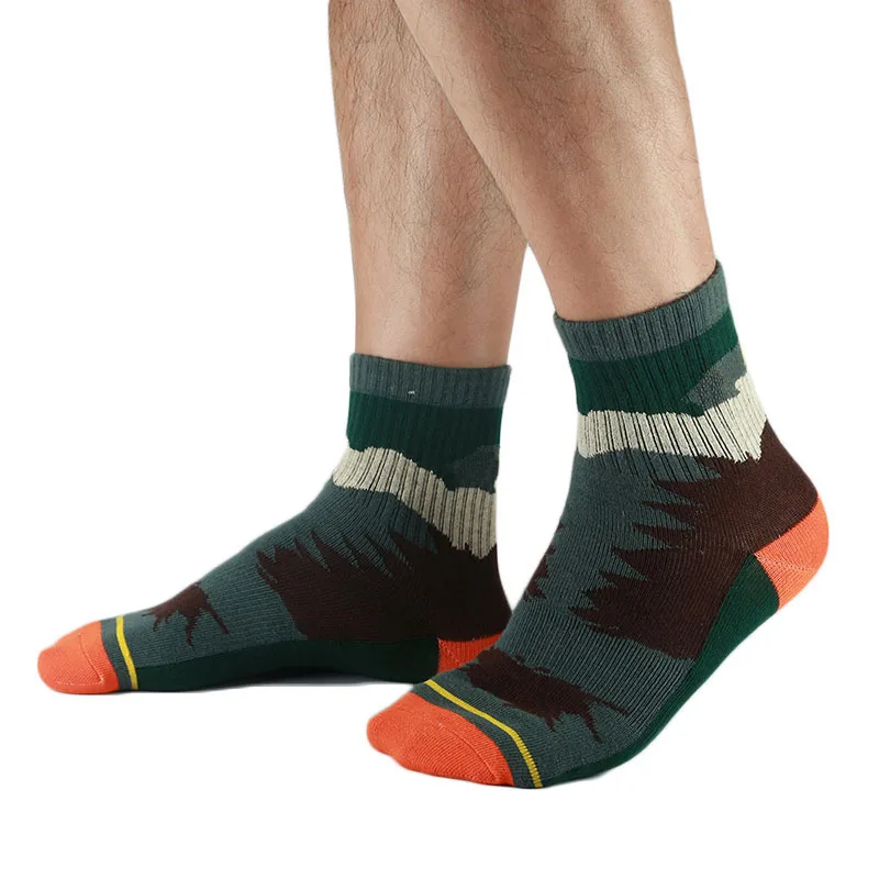 Wholesale Men Summer Breathable Quick dry Sweat Absorption Socks Outdoor Sportswear Camping