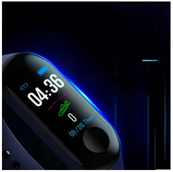 Смарт часы для фитнеса оригинальный MiBand 1 S Импульсный пульсометр умный Браслет
