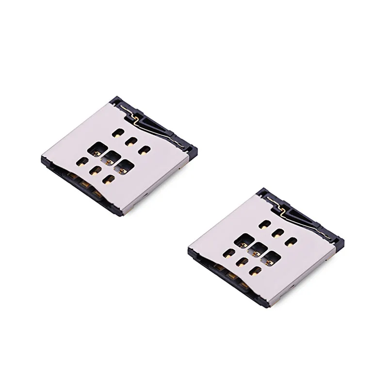 

High Quality SIM Card Tray Slot Holder Reader Part For iPhone 4 4s 5 5S 5C SE 6G 6 6S Plus 4.7" 5.5" Tray Slot Socket