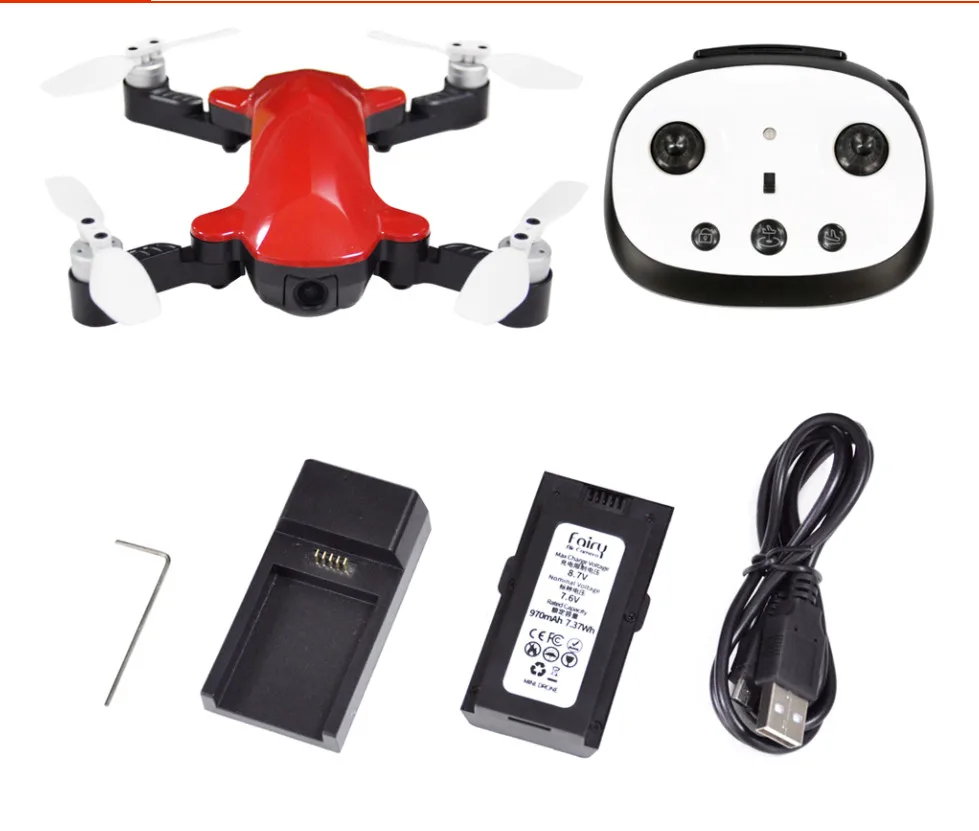 Мини складной XT175 RC вертолет 8.0MP 1080P HD камера Wifi FPV селфи Дрон с GPS оптическим