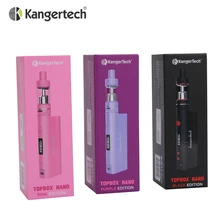 Kanger Topbox Nano стартовый набор 60 Вт TC мод с Расходная цистерна нано распылитель 18650 коробка мод