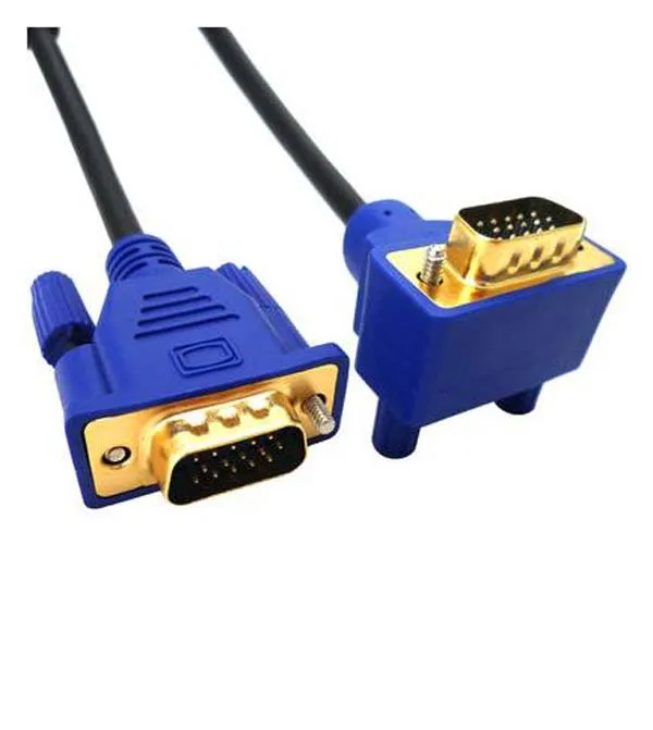 Кабель VGA с угловой стороны в правильном направлении 1 5 м|cable vga|cable vga vgacable 5m |