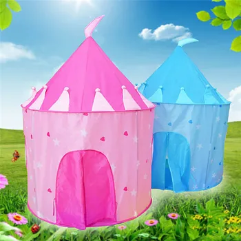 

Cute Portable Girls & Boys Play Tent Children Castle Cubby Indoor Playhouse New