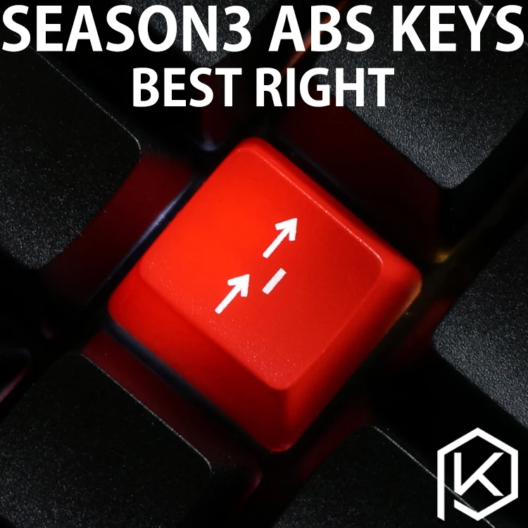 

Novelty Shine Through Keycaps ABS Etched, light,Shine-Through best right black red custom mechanical keyboards light oem profile