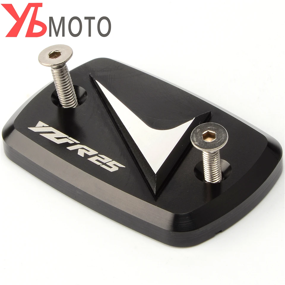 

Free Shipping For YAMAHA YZF R3 2015-2016 YZF R25 Motorcycle Accessories Brake Fluid Tank Cap Cover YZFR3 YZFR25 2013-2015 2014
