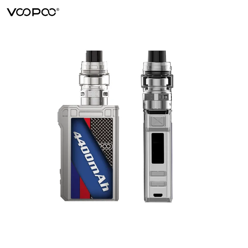 Оригинальный мини комплект Voopoo Alpha Zip встроенный аккумулятор 4400 мАч емкость 120 Вт