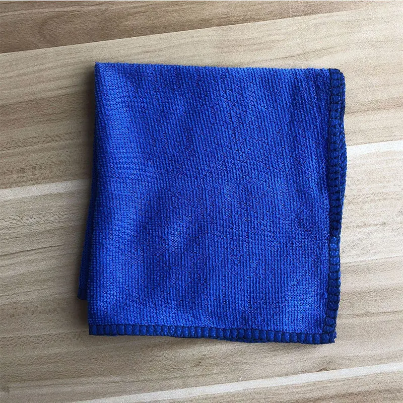 Blue Towel for car Soft Microfiber Cleaning tools Washing Cloth for Auto Convenient and useful Cars Motorcycle Accessories Sadoun.com