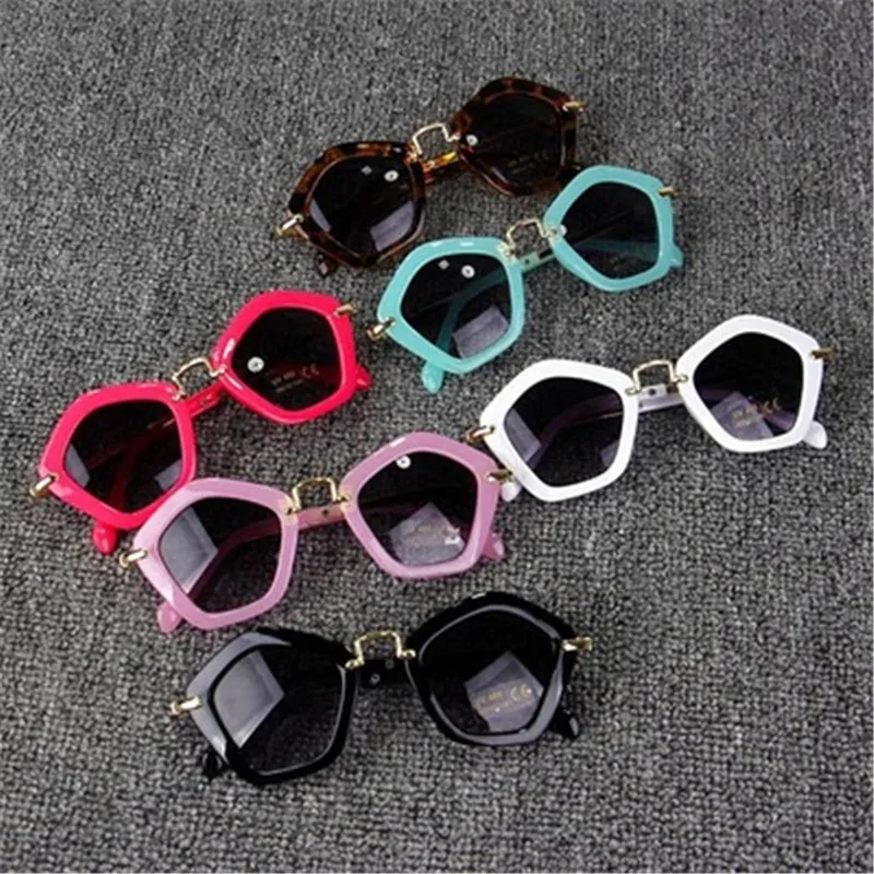 Ywjanp брендовые модные детские солнцезащитные очки Polygon, детские солнцезащитные очки для мальчиков и девочек, солнцезащитные очки, солнцезащитные очки, стаканы детские очки, UV400