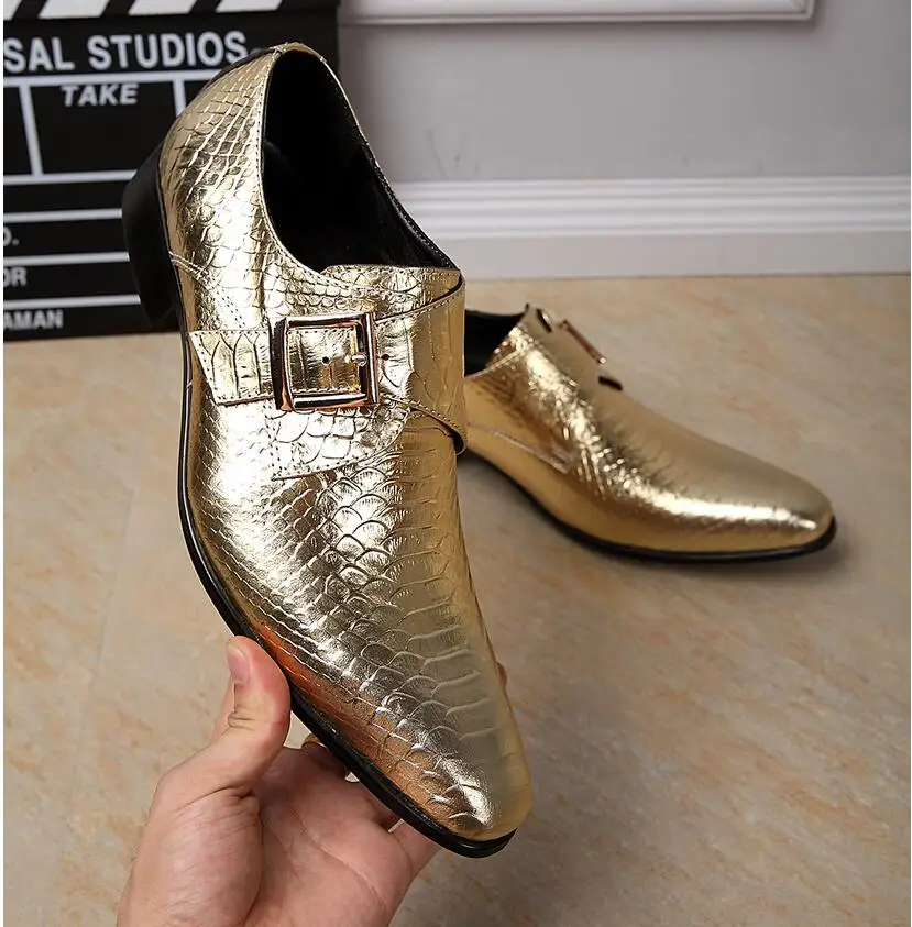mens gold shoes for sale