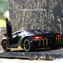High Simulation Exquisite Collection Toys LP770 1:32 Car Alloy Sports Car Model Diecast Super Racing Car For Children Model new year gift lp770 upgrade package 1 18 metal model car collection toys luxury diecast decoration alloy metal static present