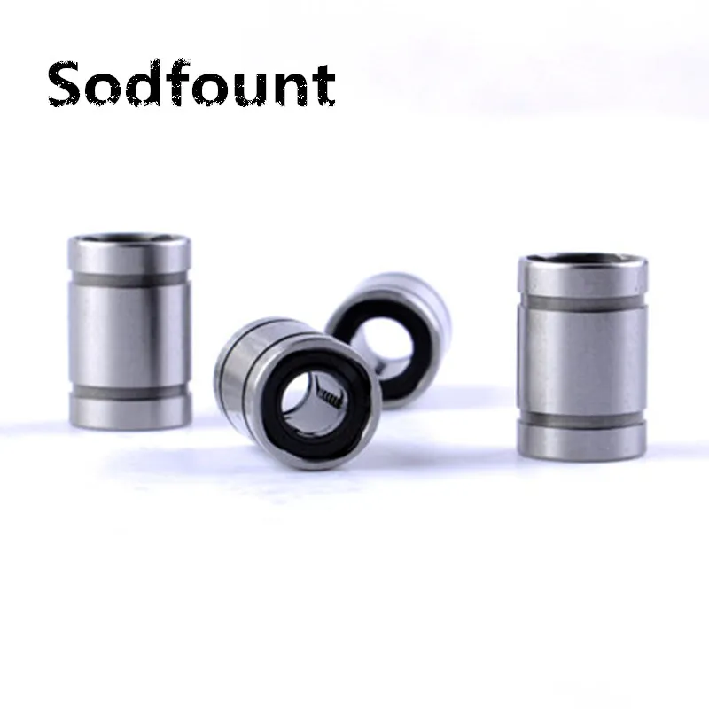 

1pc LM3UU LM4UU LM5UU LM6UULM8UU LM10UU LM12UU LM13UU LM16UU LM20UU Linear Bushing CNC Linear Bearings Linear Shaft