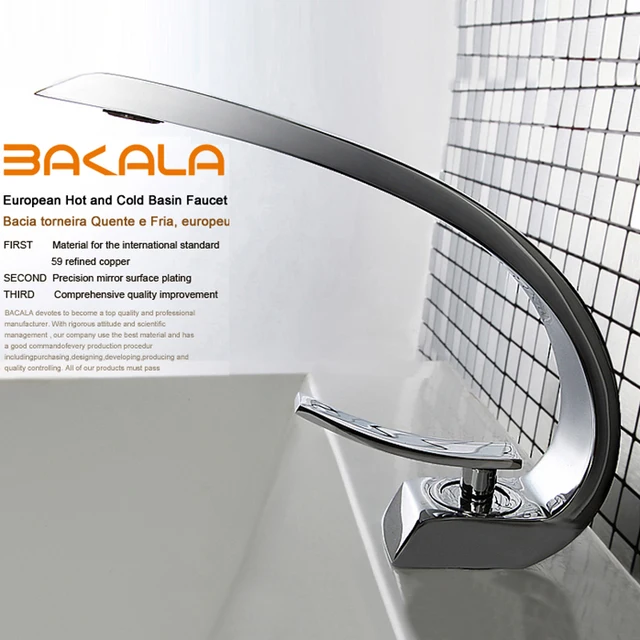 Bakala Modern Washbasin Design Bathroom Faucet Mixer Waterfall Hot Bakala Modern Washbasin Design Bathroom Faucet Mixer Waterfall Hot And Cold Water Taps For Basin Of