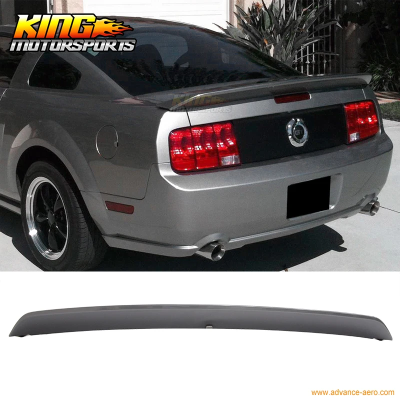 

For 2005-2009 Ford Mustang Trunk Spoiler OEM Painted Match Windveil Blue # P3
