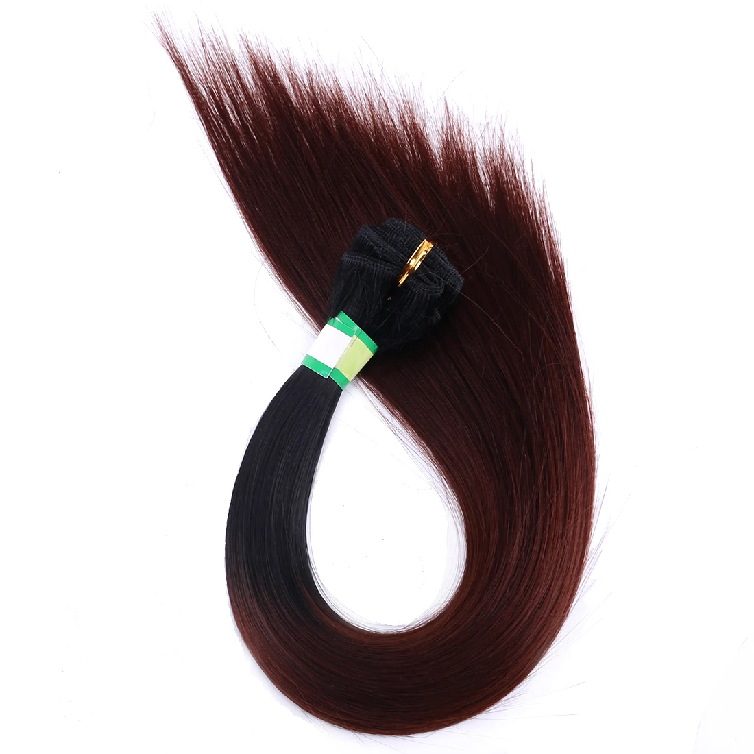Dois tom ombre cabelo preto para marrom