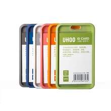 1 шт. Acylic работы держатель для карт s прозрачность имя держатель для карт