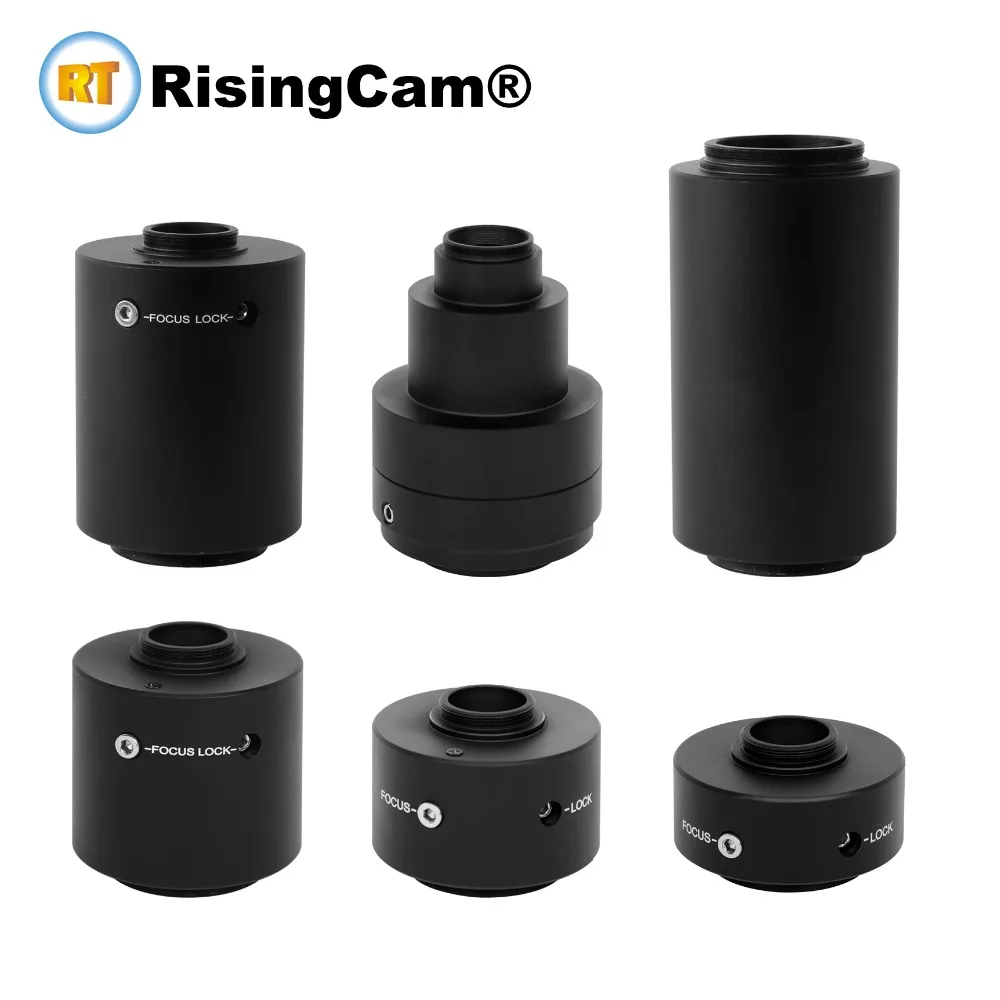 Адаптер для микроскопа Olympus C mount 0 35x 5x 63x 8x 1x 1 2x 5x|professional microscope|microscope cameracamera microscope
