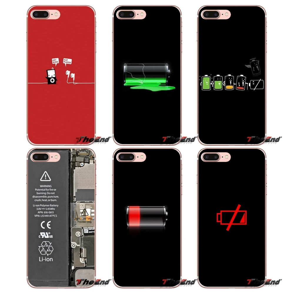 

Battery Life Cycle Funny Soft TPU Phone Case For Huawei P Smart Y6 Pro P8 P9 P10 Nova P20 Lite Pro Mini 2017 SLA-L02 SLA-L22 2i