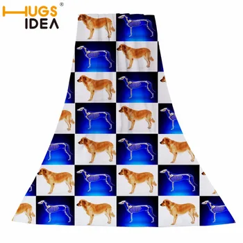 

HUGSIDEA Dog Printing Beach Towel 75*150cm Fashion 2018 Drying Travel Sports Swim Gym Bath Towels Cotton Blanket Spa Bady Wraps