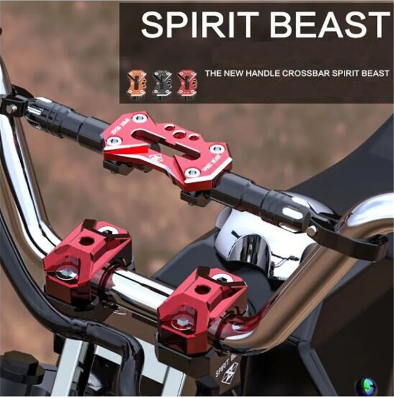 

SPIRIT BEAST Motorcycles Modified Accessories Handlebar Handle Bar Handle AdjustableBalance Bar Reinforcement Bar