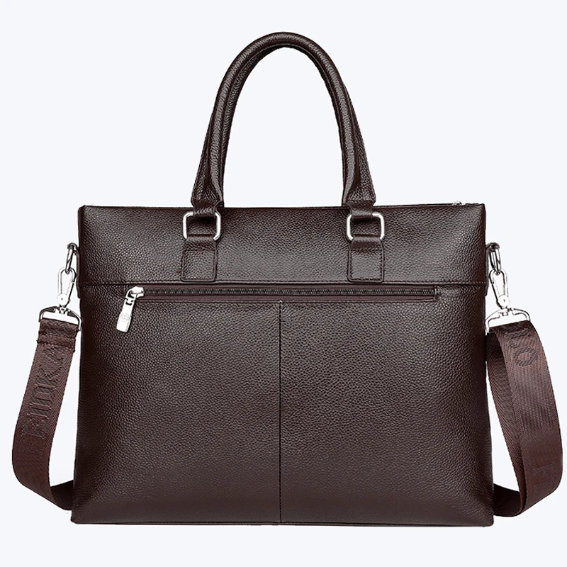 Feidikabolo الشهيرة ماركة man bag 100% حقيقية الجلود حقائب رجال الأعمال crossbody حقيبة يد البقر الأسود الذكور
