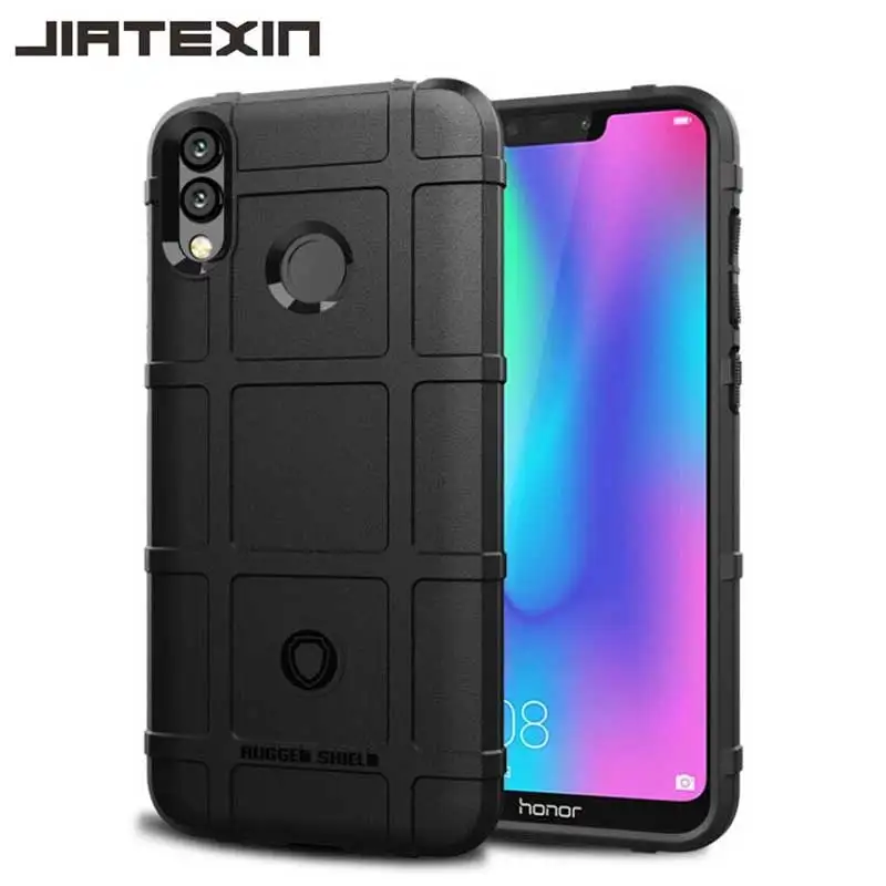 

JIATEXIN Shield Series For Huawei Honor 8C Shockproof Armor TPU Case For Honor 8X Shell Armour Defend Cover Capa Fundas