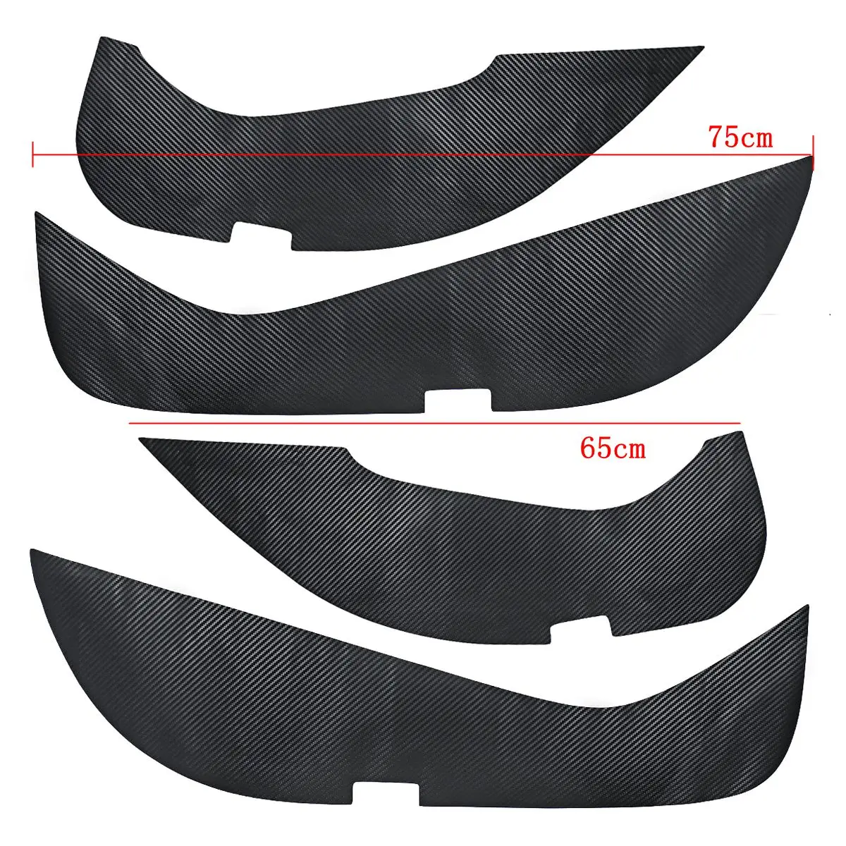 4 шт интерьер дверные антиударная площадка защита мат наклейки из углеродного волокна для Mercedes W205 W213 Benz GLA CLA GLC C класс Е Class - Название цвета: E class W213 (16-17)
