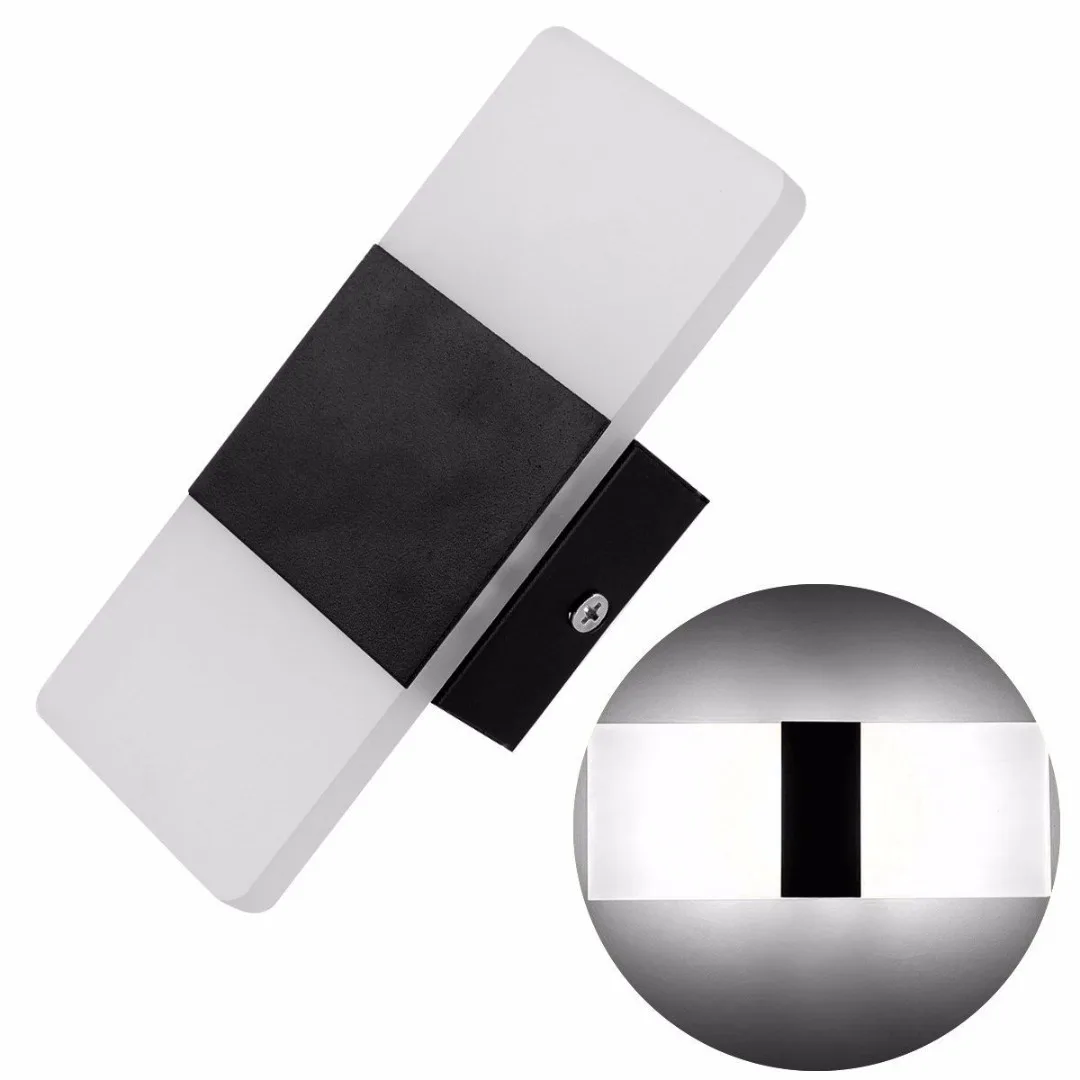 2019 Newest Modern LED Wall Light Up Down Cube Indoor Outdoor Sconce Light Lamp Decoration