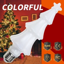 Christmas Tree LED Lights E27 Flame Lamp Flickering LED Fire Bulb E26 220V Candle Bulb 2835 SMD Christmas LED Tree Lights 110V Christmas Tree LED Lights E27 Flame Lamp Flickering LED Fire Bulb E26 220V Candle Bulb 2835 SMD Christmas LED Tree Lights 110V