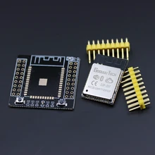 2017 High Quality ESP-32F Bluetooth and WIFI Dual Core CPU IoT Wifi Wlan BLE Module+ESP32 Adapter Board for arduino ESP-32