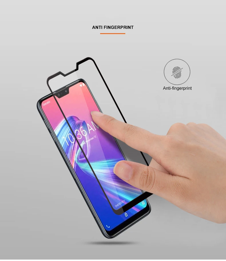 Для Asus Zenfone Max Pro(M2) ZB631KL защитная пленка из закаленного стекла на весь экран ZB633KL(2 упаковки