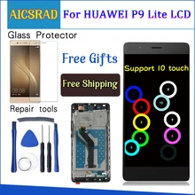 Для huawei P9 Lite VNS-L21 VNS-L22 VNS-L23 VNS-L31 VNS-L53 ЖК-дисплей Дисплей+ кодирующий преобразователь сенсорного экрана в сборе запасные с рамкой