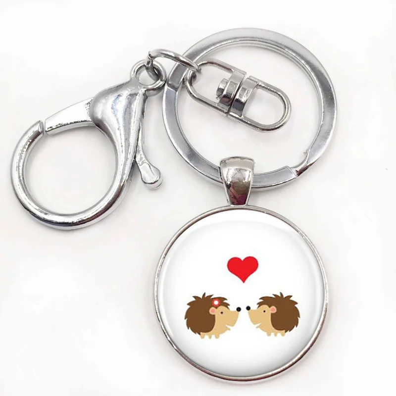 10silver keychain.