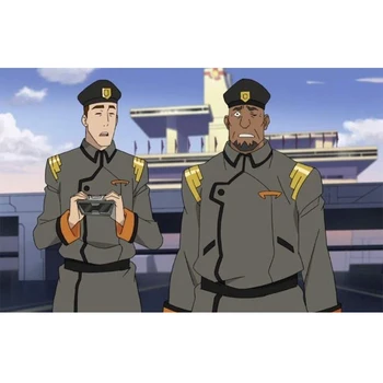 

Voltron:Legendary Defender Commander Iverson Cosplay Costume