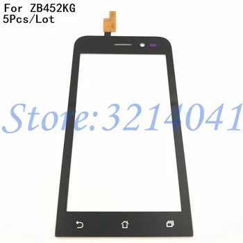 

5Pcs/Lot 4.5 inches For Asus ZenFone Go ZB452KG Touch Screen Panel Digitizer Front Glass Sensor Touchscreen Replacement Parts