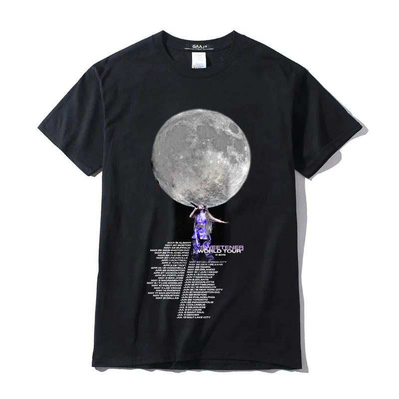 

Exclusive 2019 Moonlight T Shirt Women Plus Size Women Woman T-Shirt Ladies T Shirt Lovers O Neck Tshirt Woman Short L2E28#